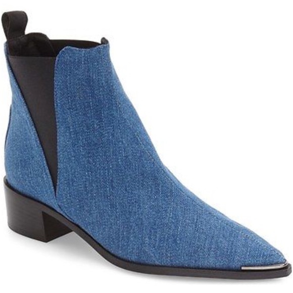 Acne Denim Booties - Picture 2 of 8